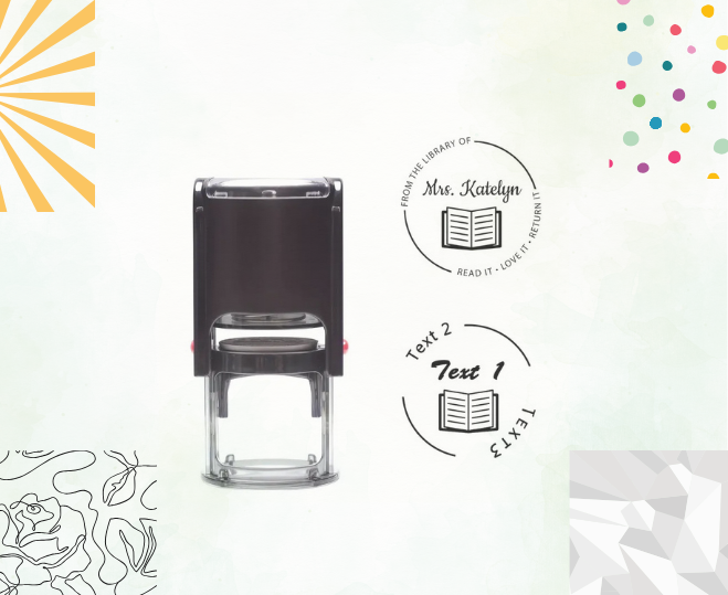 self-inking stamps